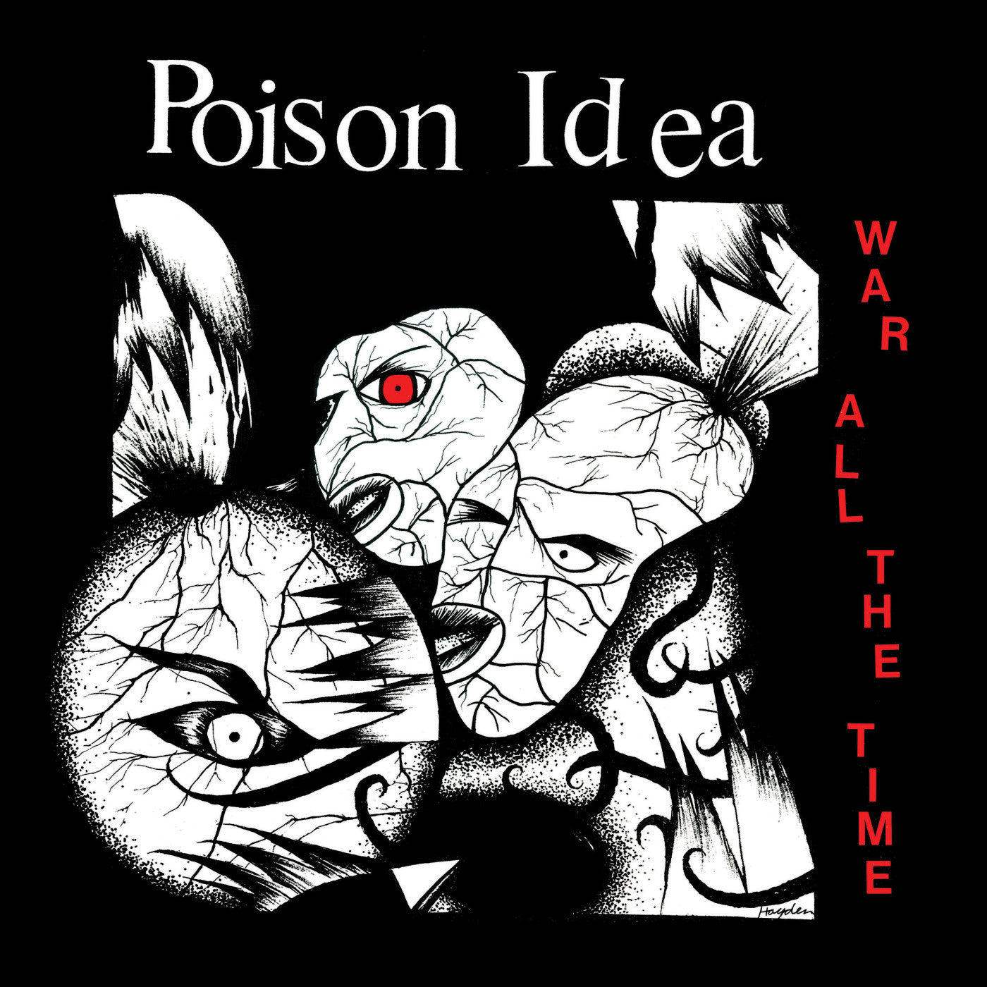 Poison Idea - War All The Time (OPAQUE GREEN VINYL) | Mint (M) Mint (M)
