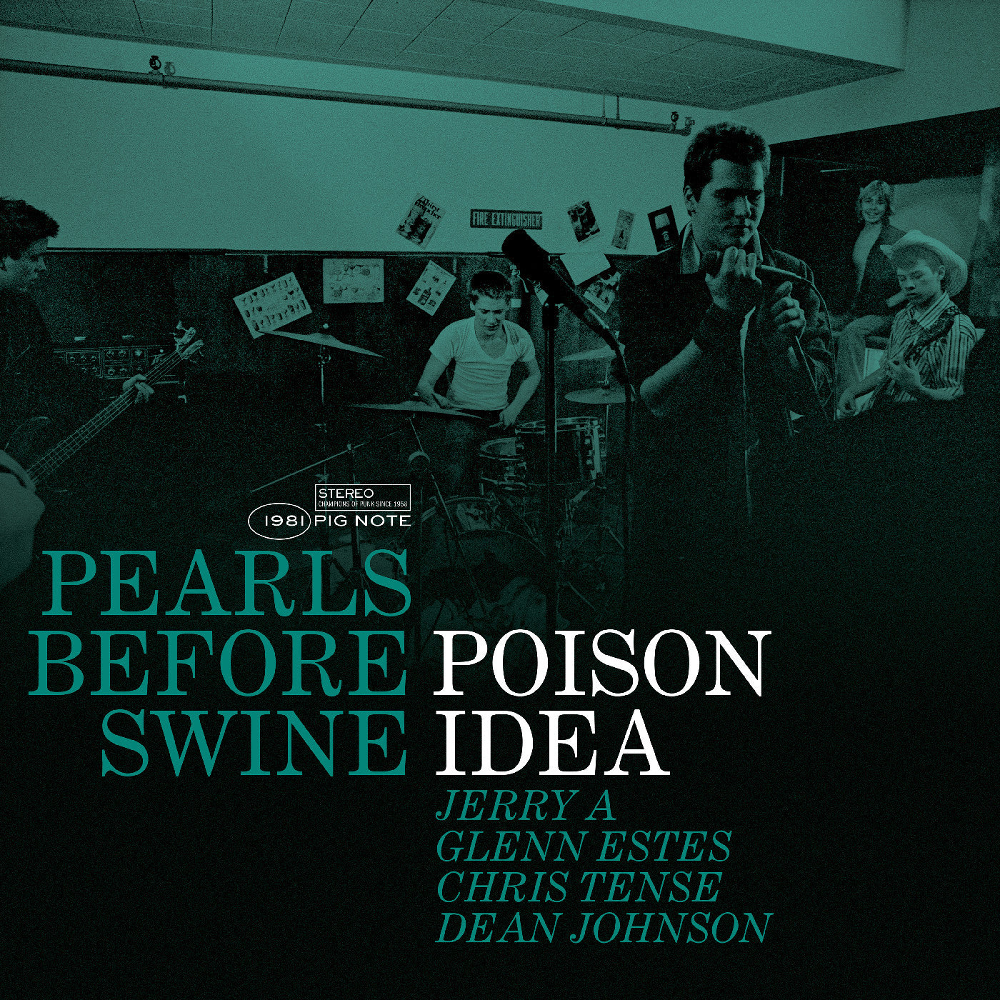 Poison Idea - Pearls Before Swine: The Early Years Volume 2 (GREEN VINYL) | Mint (M) Mint (M)