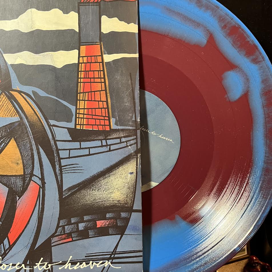 The Wonder Years - No Closer To Heaven (2xBLUE/BURGANDY VINYL) | Excellent+ (EX+) Excellent (EX)