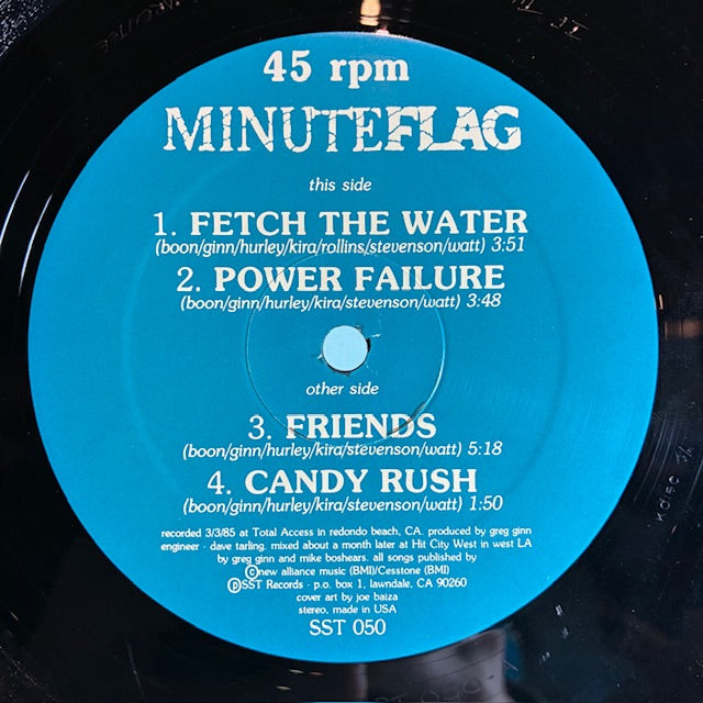 MinuteFlag - MinuteFlag (VINYL) | Excellent (EX) Excellent (EX)