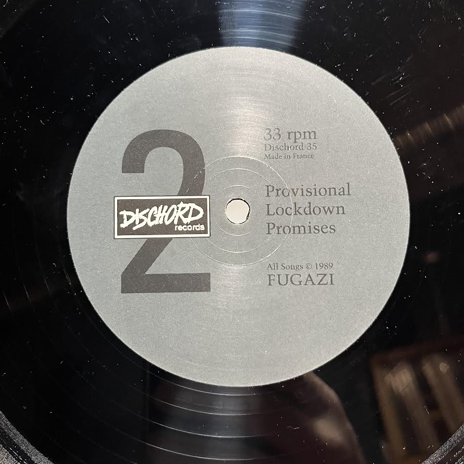 Fugazi - Margin Walker (VINYL) | Very Good Plus (VG+) Very Good Plus (VG+)