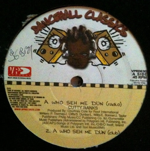 A Who Seh Me Dun (12" VINYL) | Excellent+ (EX+) Generic