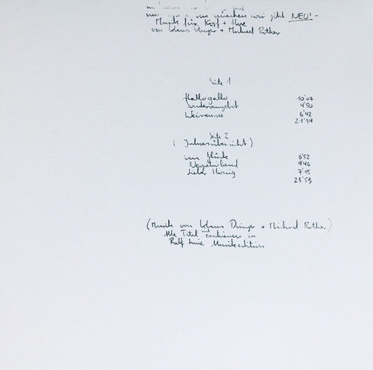 Neu! | Mint (M) Mint (M)