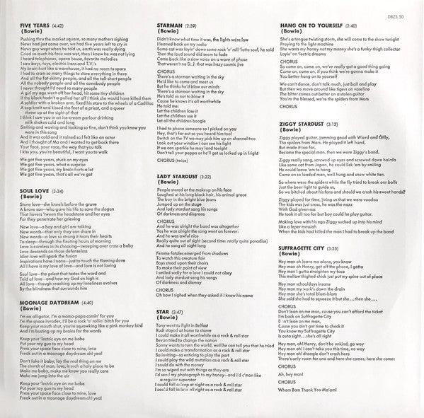 The Rise And Fall Of Ziggy Stardust And The Spiders From Mars (HALF SPEED) | Mint (M) Mint (M)