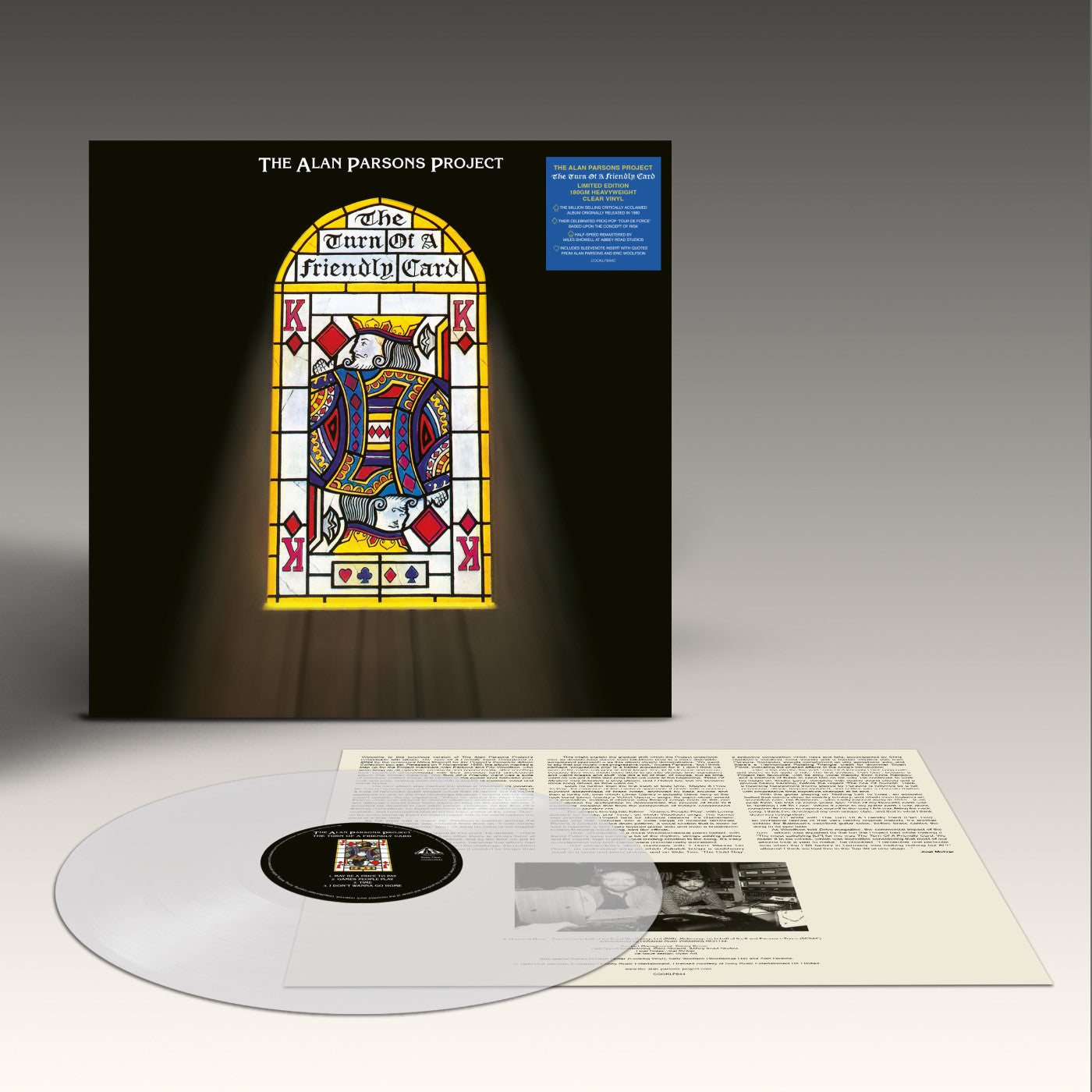 The Alan Parsons Project - The Turn Of A Friendly Card (CLEAR VINYL) |