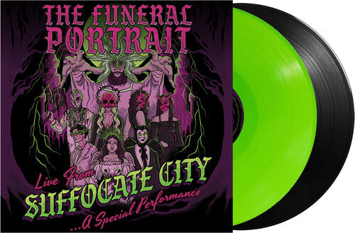 The Funeral Portrait - Live From Suffocate City (LIME/BLACK VINYL LP) | NEW