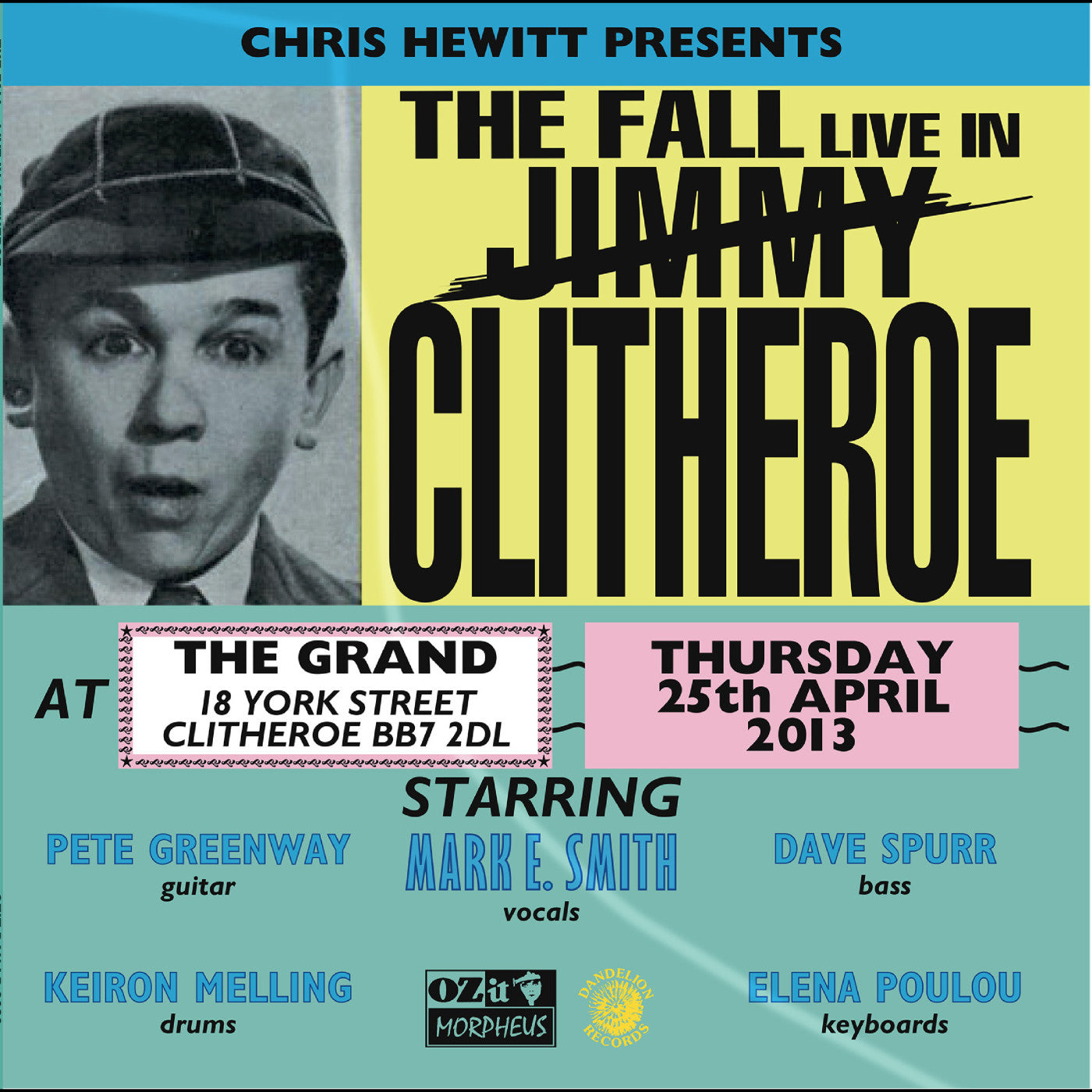 Fall, The - Live in Clitheroe 2013 (INDIE EXCLUSIVE, COLOR VINYL) |