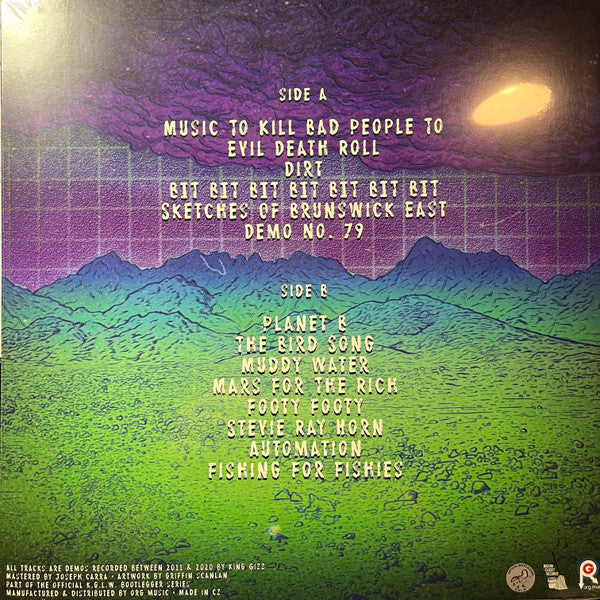 King Gizzard And The Lizard Wizard - Music to Kill Bad People to Demos & Rarities Volume 1 (EMERALD VINYL) | Mint (M) Mint (M)