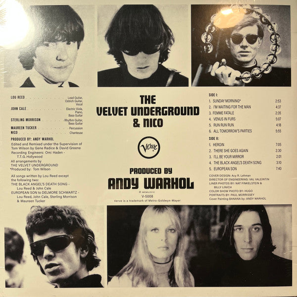 The Velvet Underground & Nico (UNOFFICIAL VINYL) | Mint (M) Mint (M)