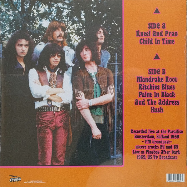 Deep Purple - Amsterdamned: Live at the Paradiso, Amsterdam 1969 - FM broadcast (VINYL) |
