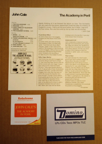 The Academy In Peril: 2024 Remaster | Mint (M) Mint (M)