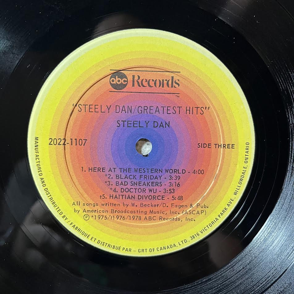 Steely Dan - Steely Dan/Greatest Hits (2xVINYL) | Excellent+ (EX+) Excellent (EX)