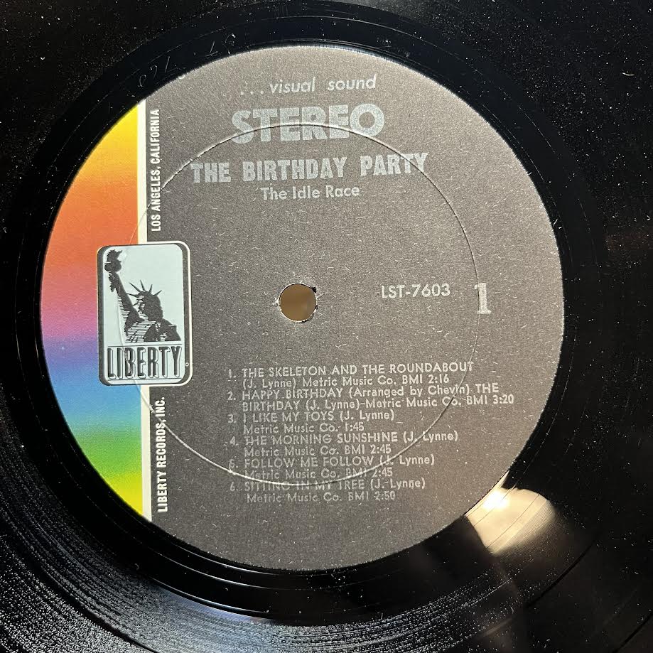 The Idle Race - The Birthday Party (VINYL) | Excellent+ (EX+) Excellent (EX)