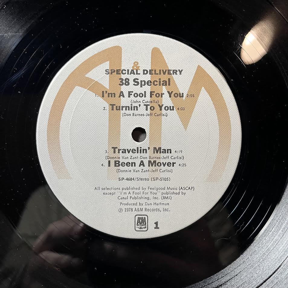 38 Special (2) - Special Delivery (VINYL) | Excellent+ (EX+) Excellent (EX)