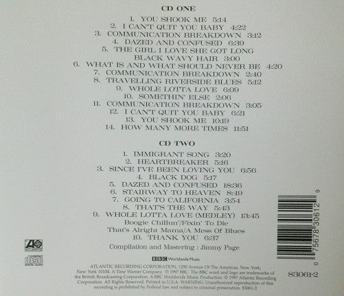 Led Zeppelin - BBC Sessions (2xCD) | Excellent+ (EX+) Excellent+ (EX+)