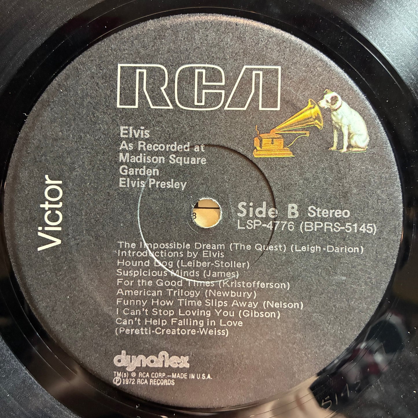 Elvis Presley - Elvis As Recorded At Madison Square Garden (VINYL) | Excellent+ (EX+) Excellent (EX)