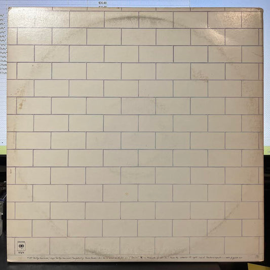 Pink Floyd - The Wall (2xVINYL) | Excellent (EX) Very Good Plus Plus (VG++)