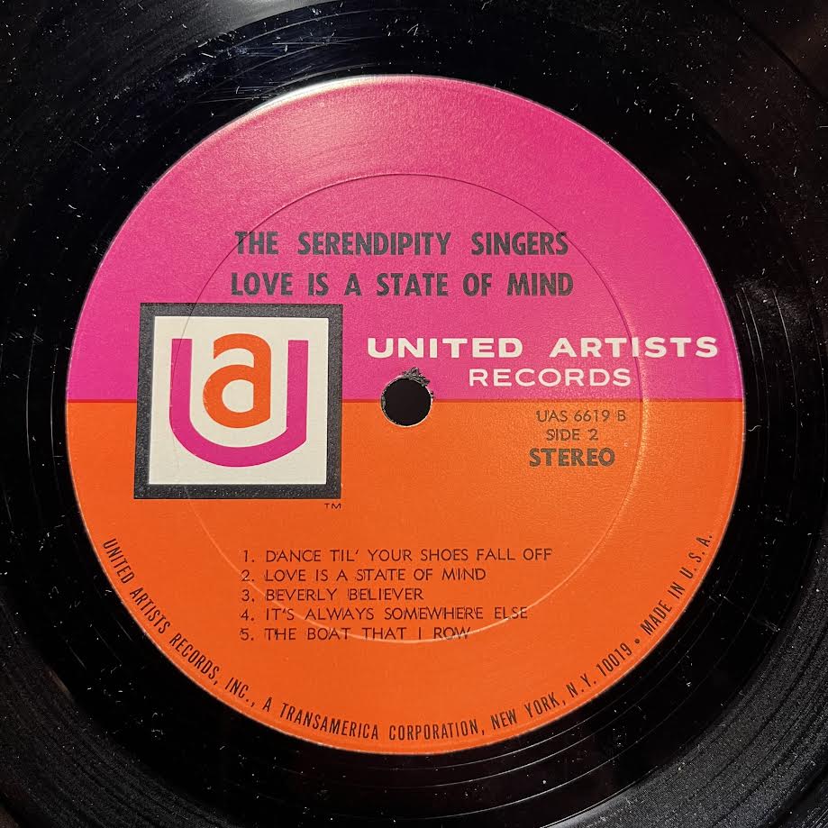 Love Is A State Of Mind (VINYL) | Excellent+ (EX+) Very Good (VG)
