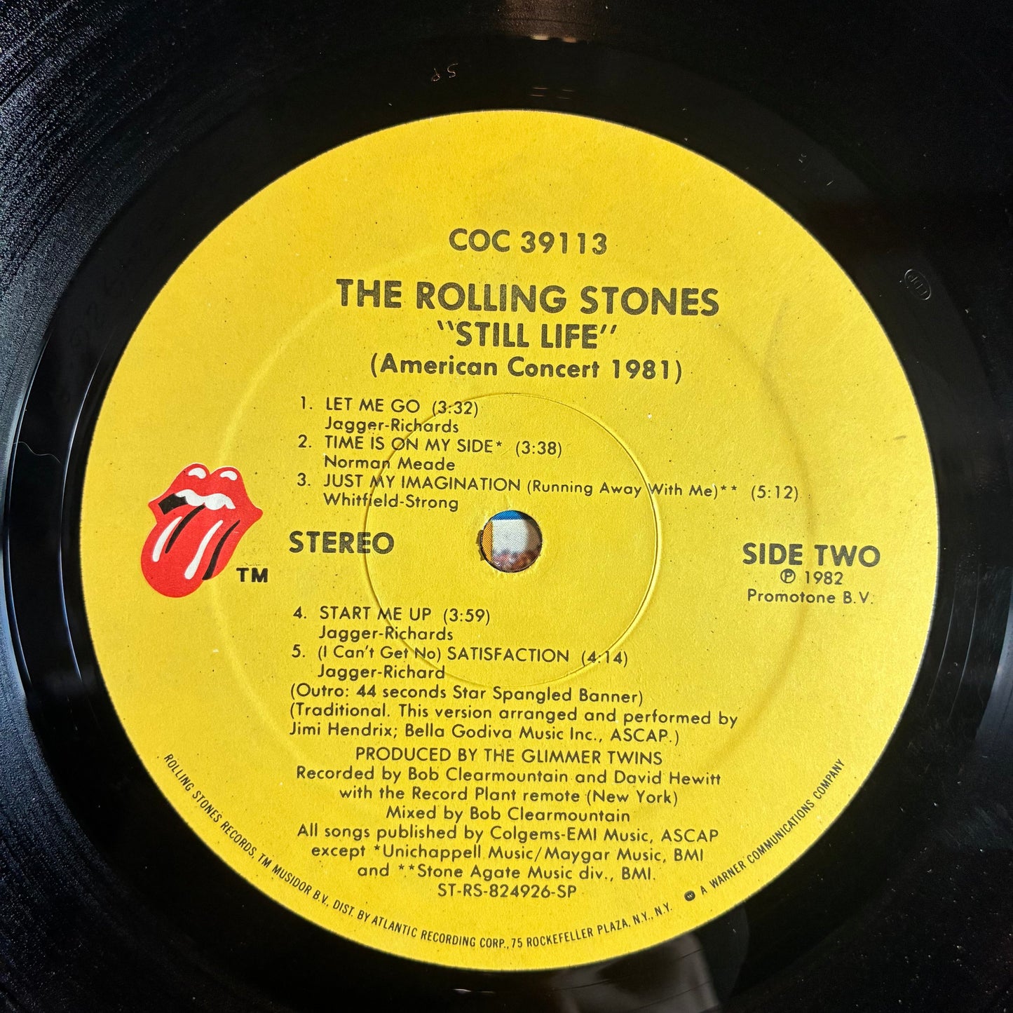 The Rolling Stones - Still Life (American Concert 1981) (VINYL) | Excellent (EX) Excellent (EX)