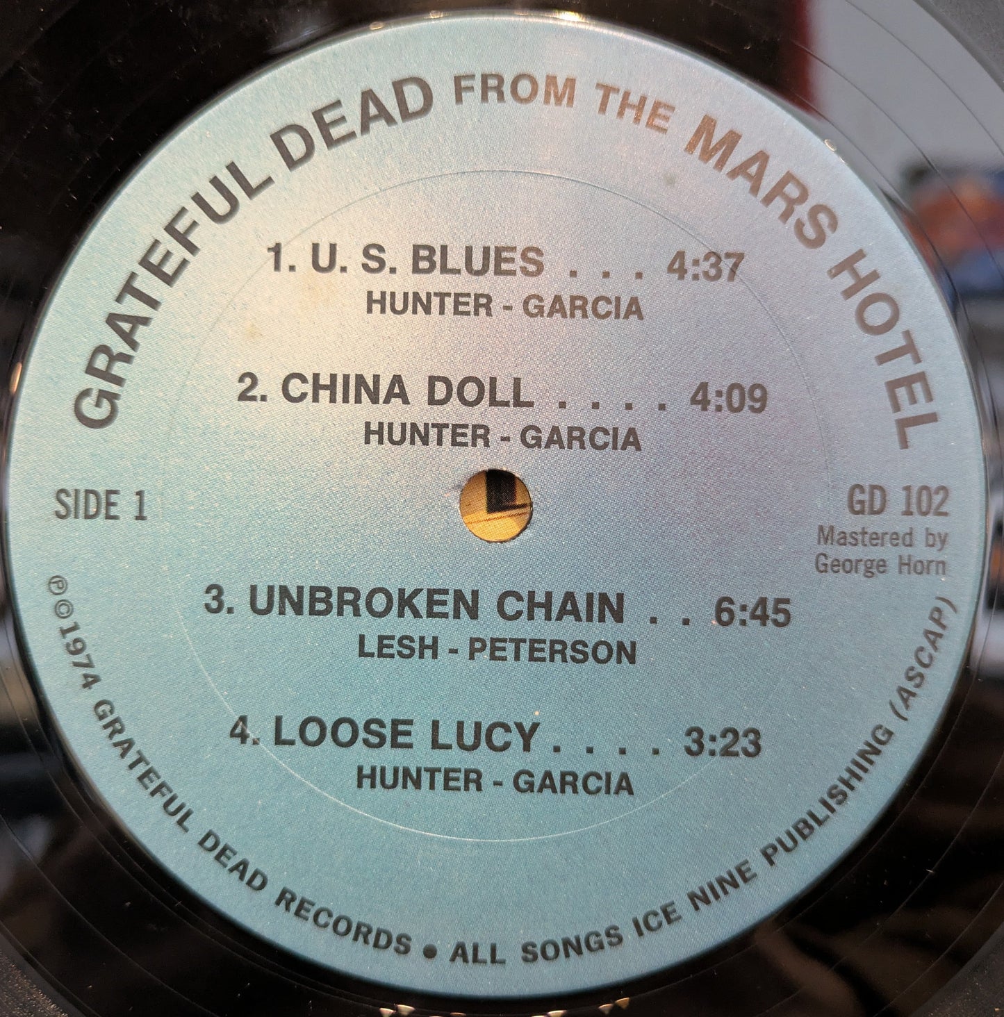 The Grateful Dead - From The Mars Hotel (VINYL) | Excellent (EX) Very Good Plus (VG+)