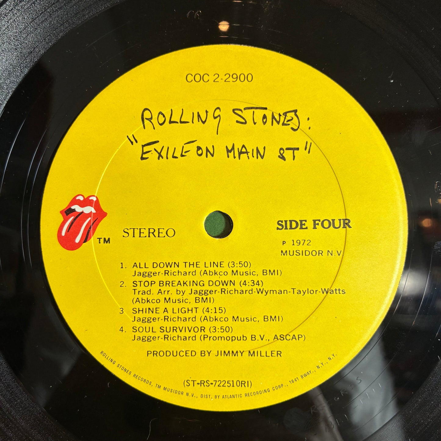 The Rolling Stones - Exile On Main St (2x VINYL W POSTCARDS) | Excellent (EX) Very Good Plus (VG+)