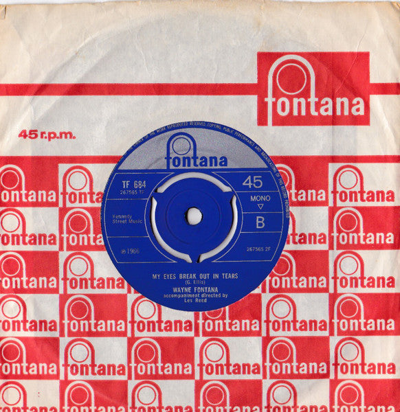 Wayne Fontana - Come On Home (7" VINYL) | Excellent (EX) Excellent (EX)