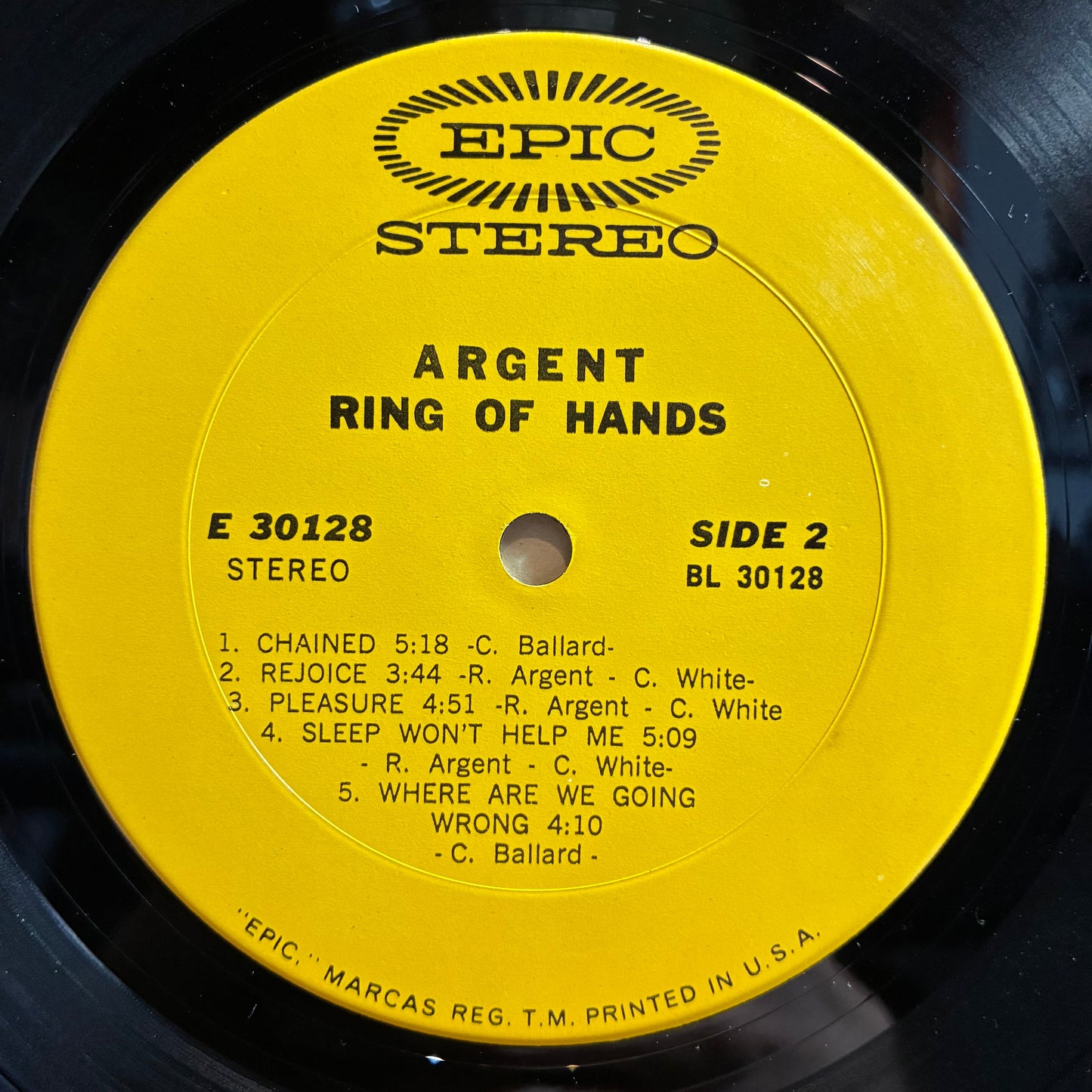 Argent - Ring Of Hands (VINYL) | Excellent (EX) Very Good Plus (VG+)