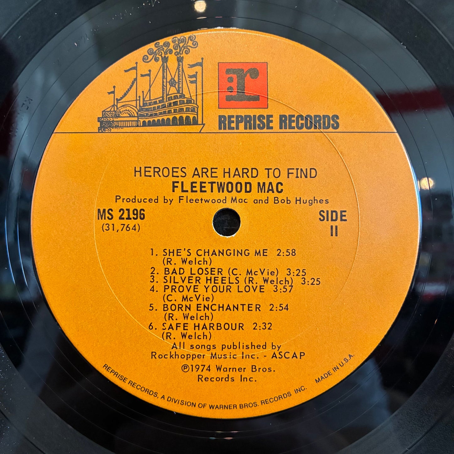 Fleetwood Mac - Heroes Are Hard To Find (VINYL) | Excellent (EX) Very Good Plus (VG+)