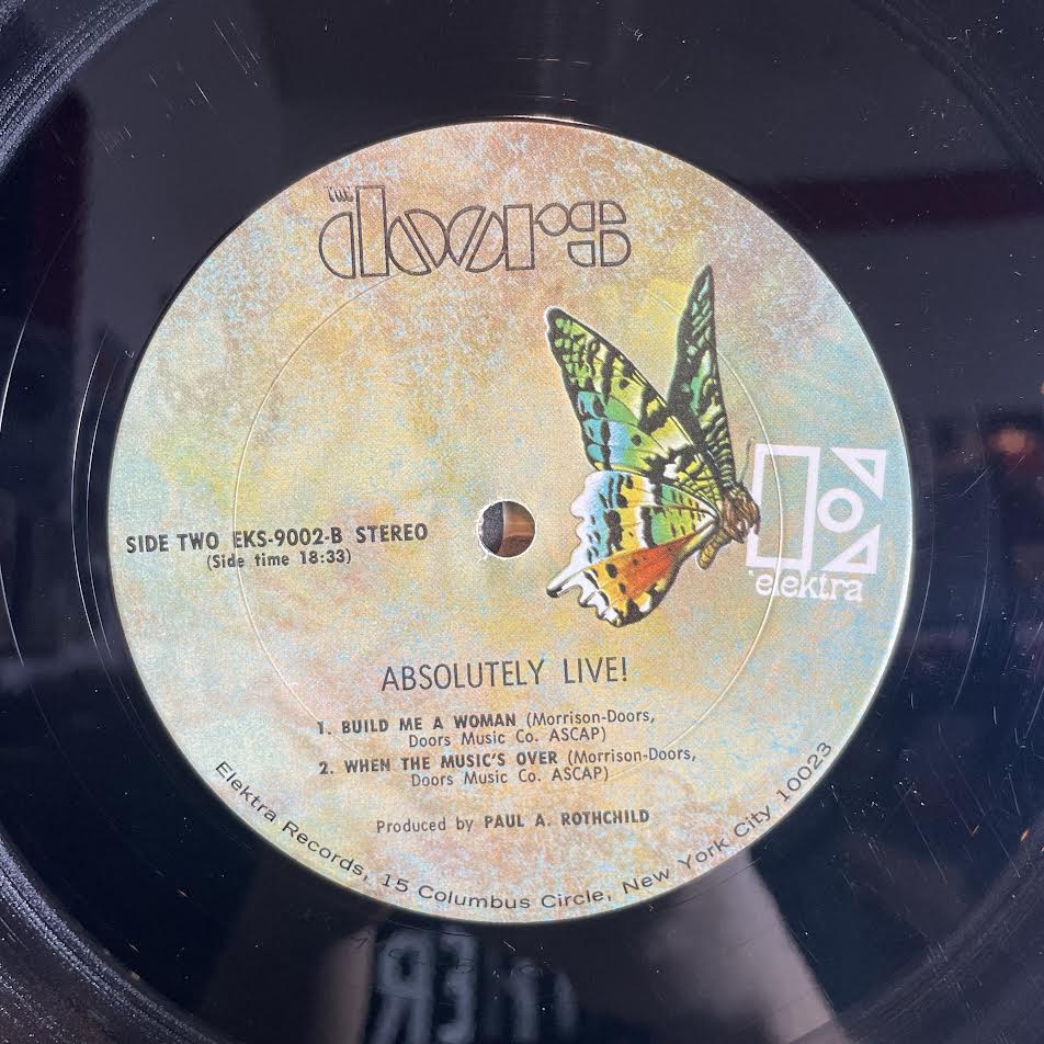 The Doors - Absolutely Live (2xVINYL) | Excellent (EX) Excellent (EX)