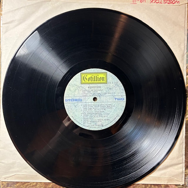 Various - Woodstock - Music From The Original Soundtrack And More (3x VINYL) | Excellent (EX) Very Good Plus (VG+)