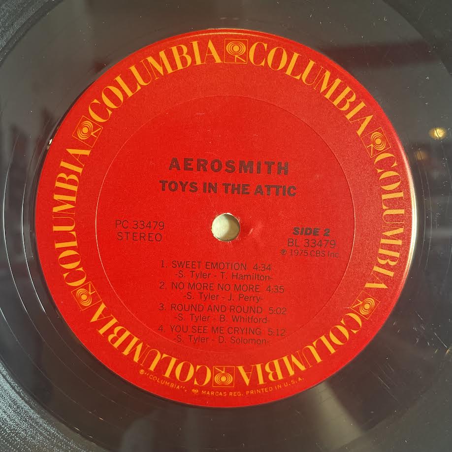 Aerosmith - Toys In The Attic (VINYL) | Excellent (EX) Excellent (EX)