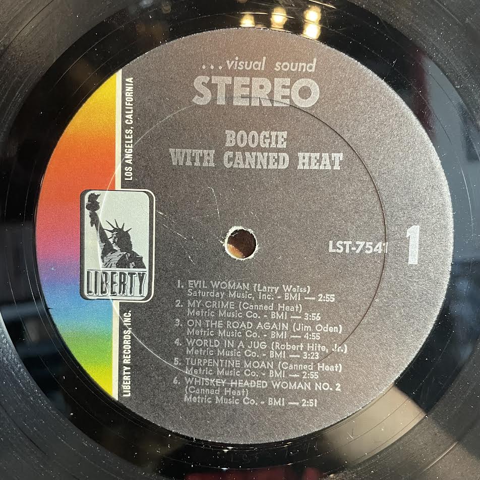 Canned Heat - Boogie With Canned Heat (VINYL) | Excellent (EX) Excellent (EX)