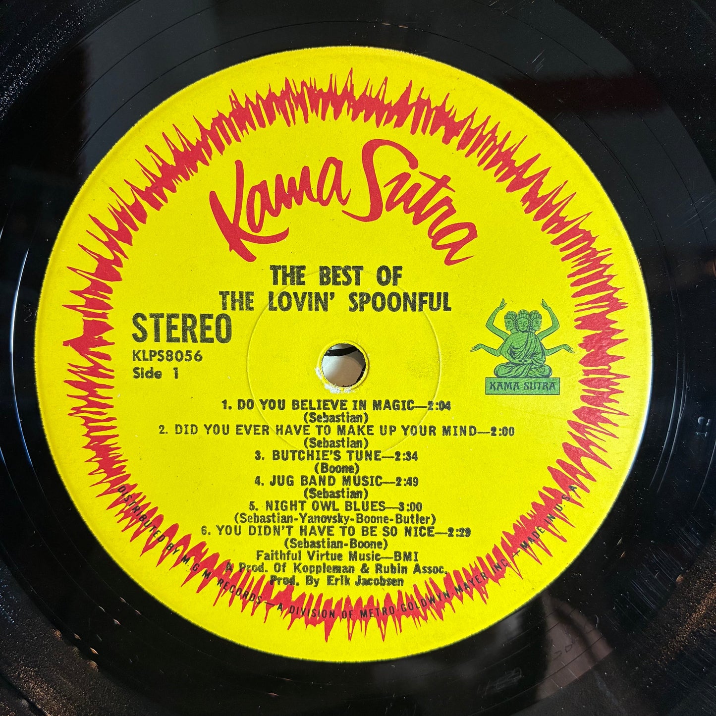 The Lovin' Spoonful - The Best Of The Lovin' Spoonful (VINYL) | Excellent (EX) Excellent (EX)