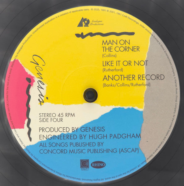 Genesis - Abacab (2xVINYL 45RPM) | Near Mint (NM or M-)