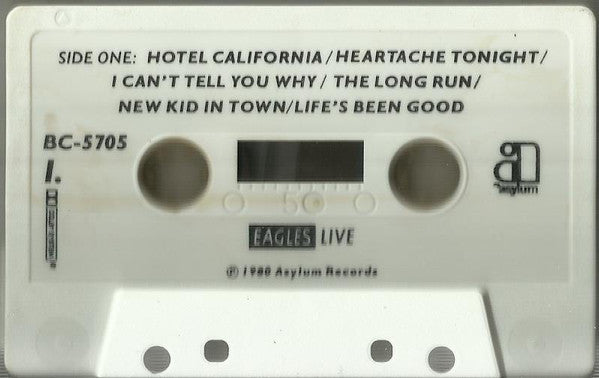 Eagles - Eagles Live (CASSETTE) | Near Mint (NM) Excellent (EX)