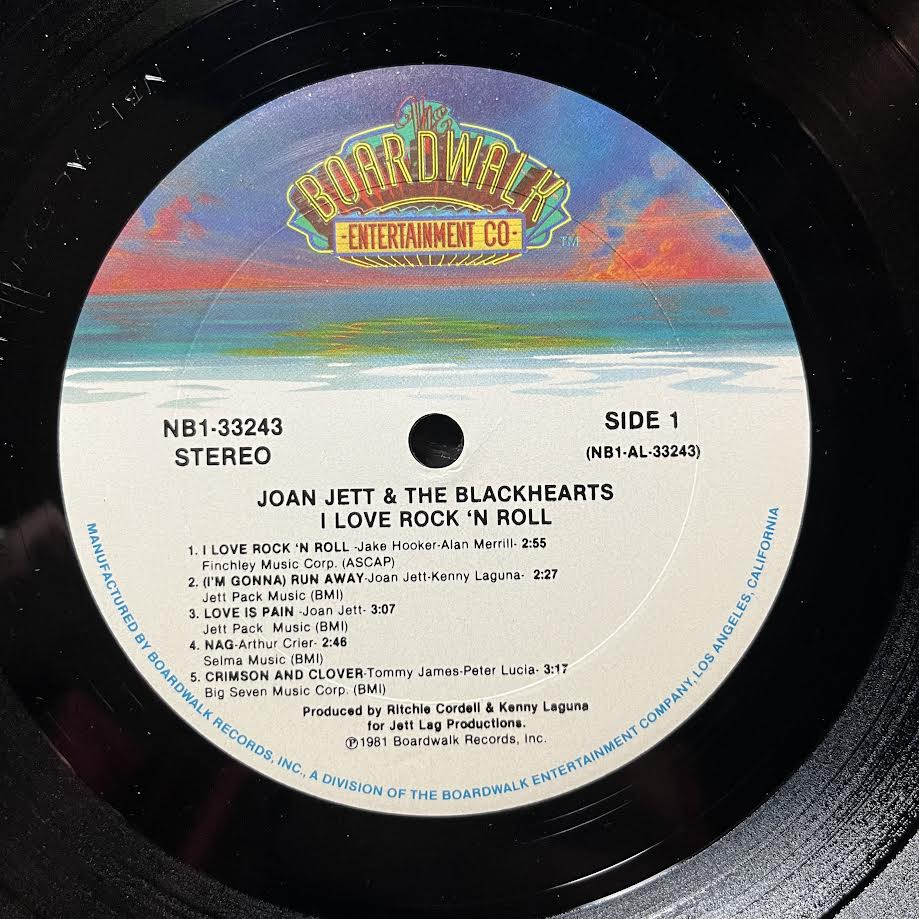 Joan Jett & The Blackhearts - I Love Rock 'N Roll (VINYL) | Near Mint (NM) Near Mint (NM)