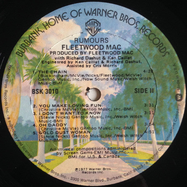 Fleetwood Mac - Rumours (VINYL) | Near Mint (NM or M-) Very Good Plus (VG+)