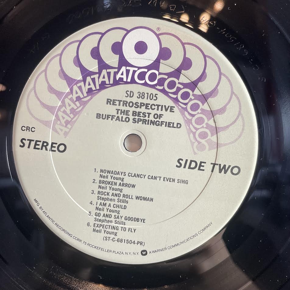 Buffalo Springfield - Retrospective - The Best Of Buffalo Springfield (VINYL) | Near Mint (NM) Excellent+ (EX+)