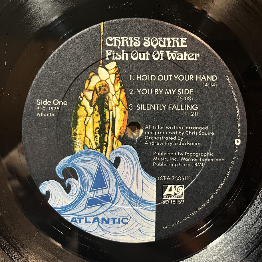 Chris Squire - Fish Out Of Water (VINYL) | Near Mint (NM) Very Good (VG)