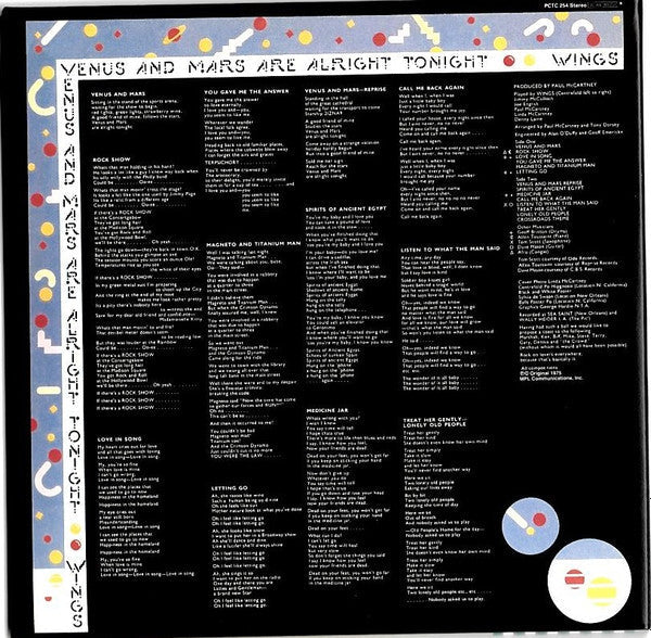 Venus And Mars (CD) | Near Mint (NM) Near Mint (NM)
