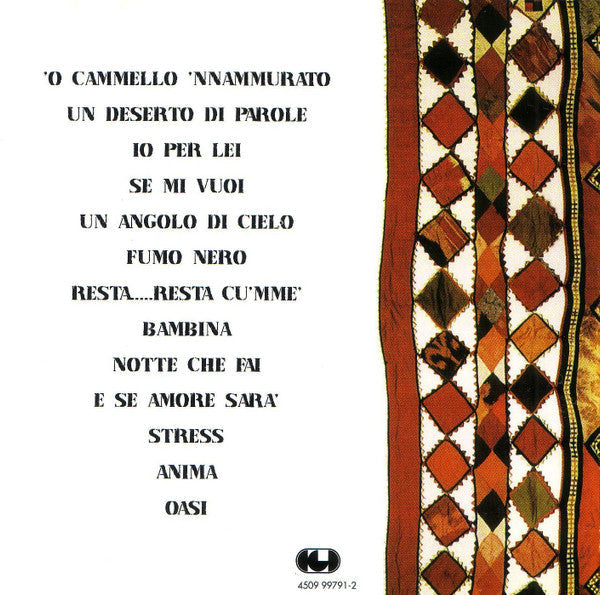 Pino Daniele - Non Calpestare I Fiori Nel Deserto (CD) | Near Mint (NM or M-)
