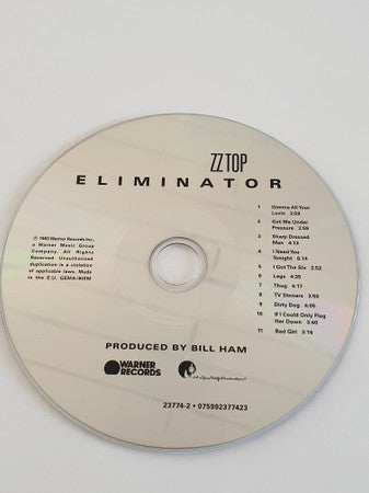Eliminator (CD) | Near Mint (NM or M-)