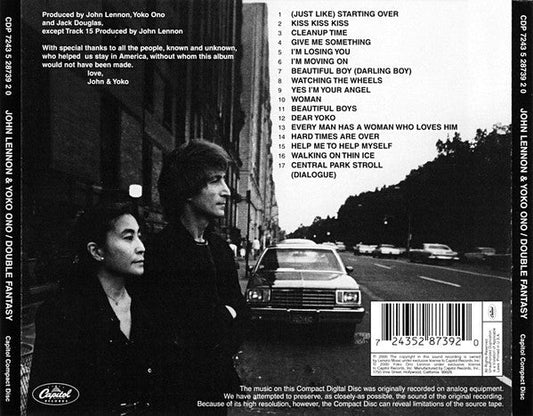 John Lennon & Yoko Ono - Double Fantasy (CD) | Near Mint (NM or M-)