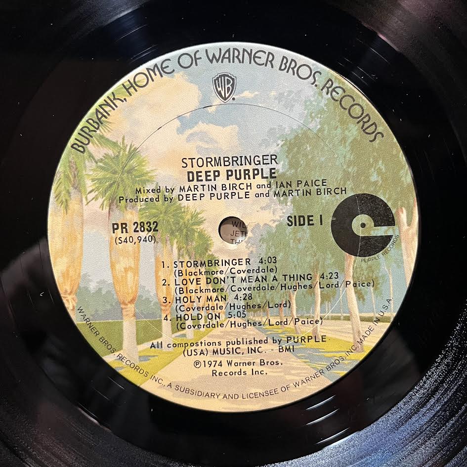 Deep Purple - Stormbringer (VINYL) | Near Mint (NM) Excellent+ (EX+)