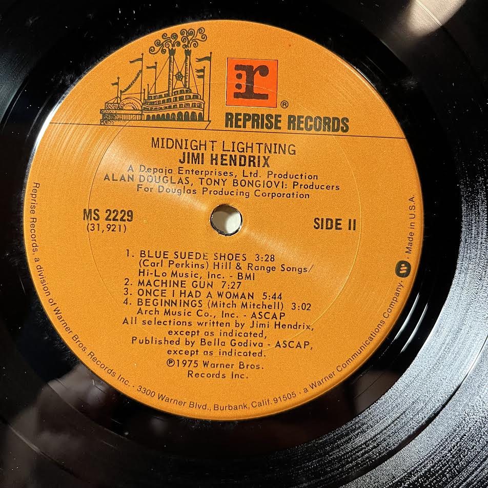 Jimi Hendrix - Midnight Lightning (VINYL) | Near Mint (NM) Excellent+ (EX+)