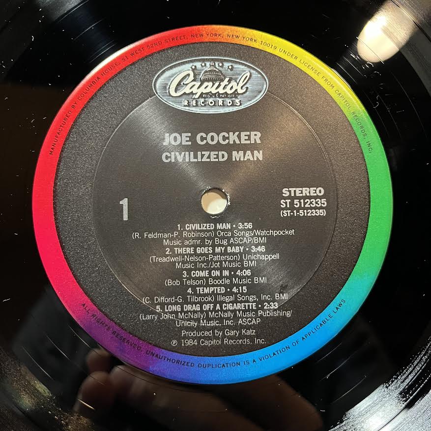 Joe Cocker - Civilized Man (VINYL) | Near Mint (NM) Near Mint (NM)