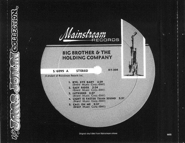 Big Brother & The Holding Company - Big Brother & The Holding Company (CD) | Near Mint (NM) Near Mint (NM)