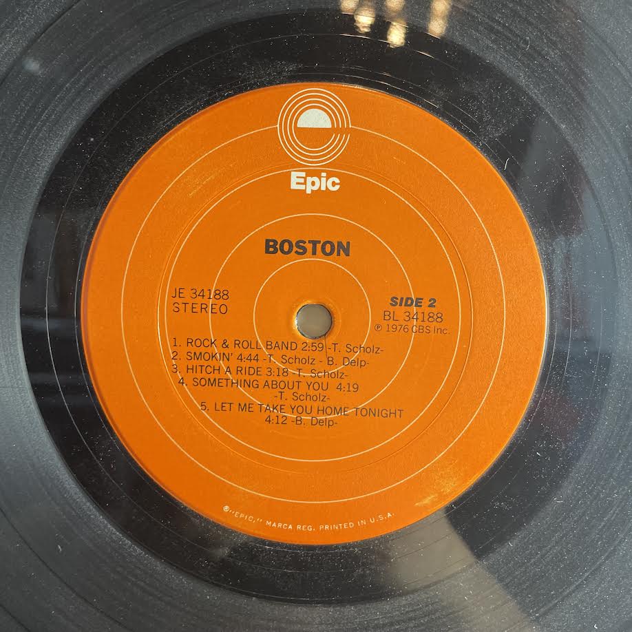 Boston - Boston (VINYL) | Very Good Plus (VG+) Very Good Plus (VG+)