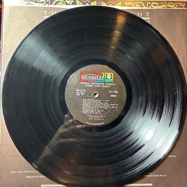 Three Dog Night - Seven Separate Fools (VINYL) | Very Good Plus (VG+) Very Good Plus (VG+)