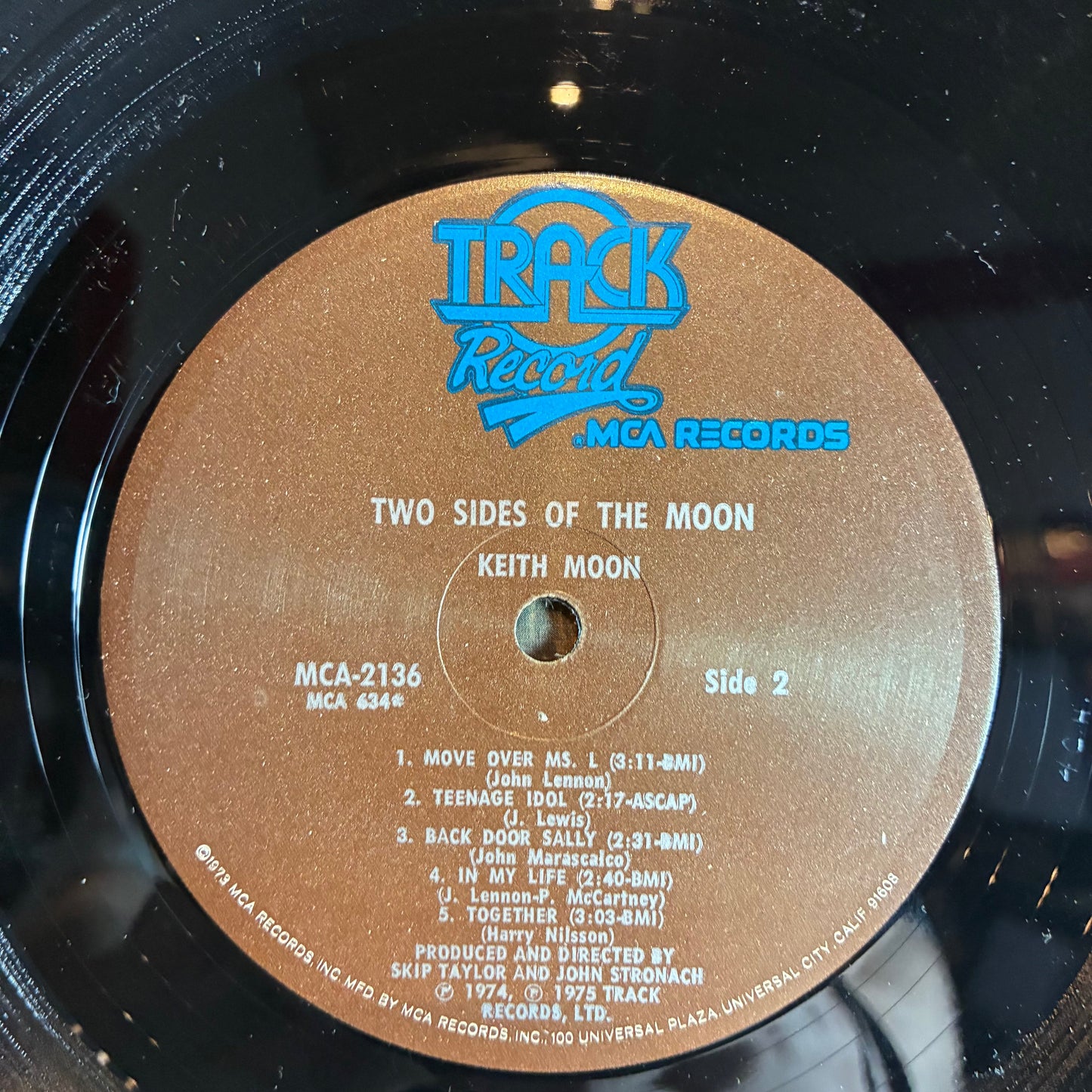 Keith Moon - Two Sides Of The Moon (VINYL) | Very Good Plus (VG+) Very Good Plus (VG+)